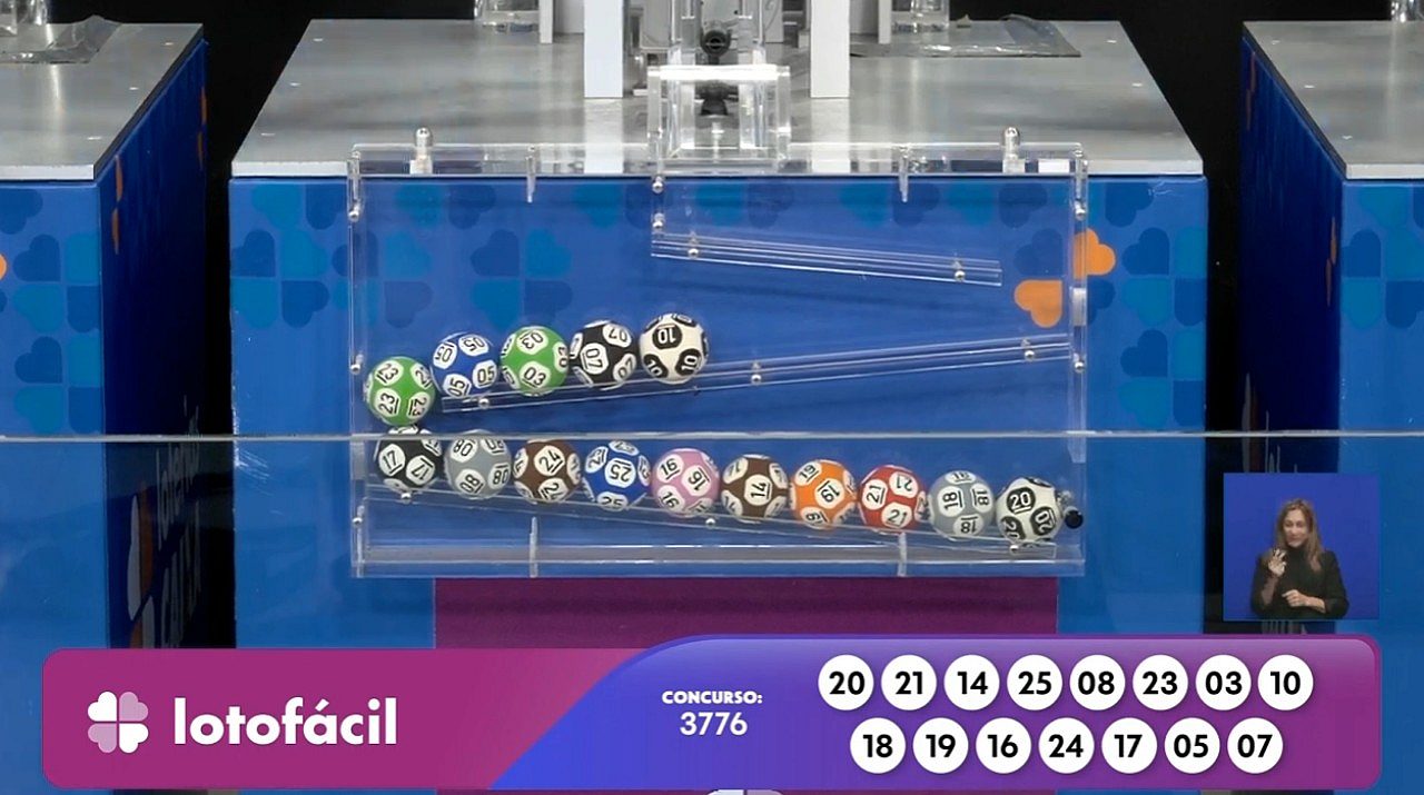 Resultado Lotofácil 3776