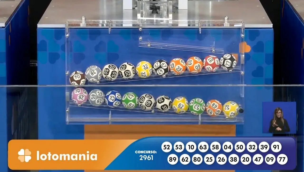Resultado Lotomania 2961