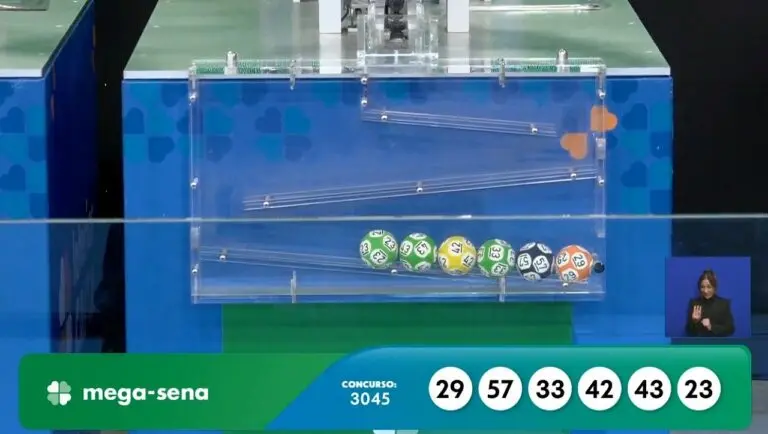 Resultado Mega-Sena 3045