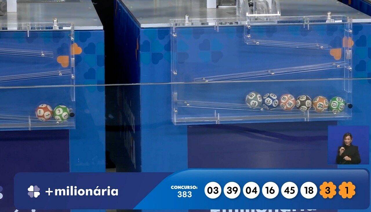 Resultado +Milionária 383