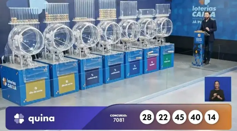 Resultado Quina 7081