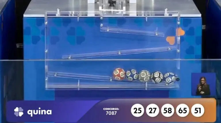 Resultado Quina 7087