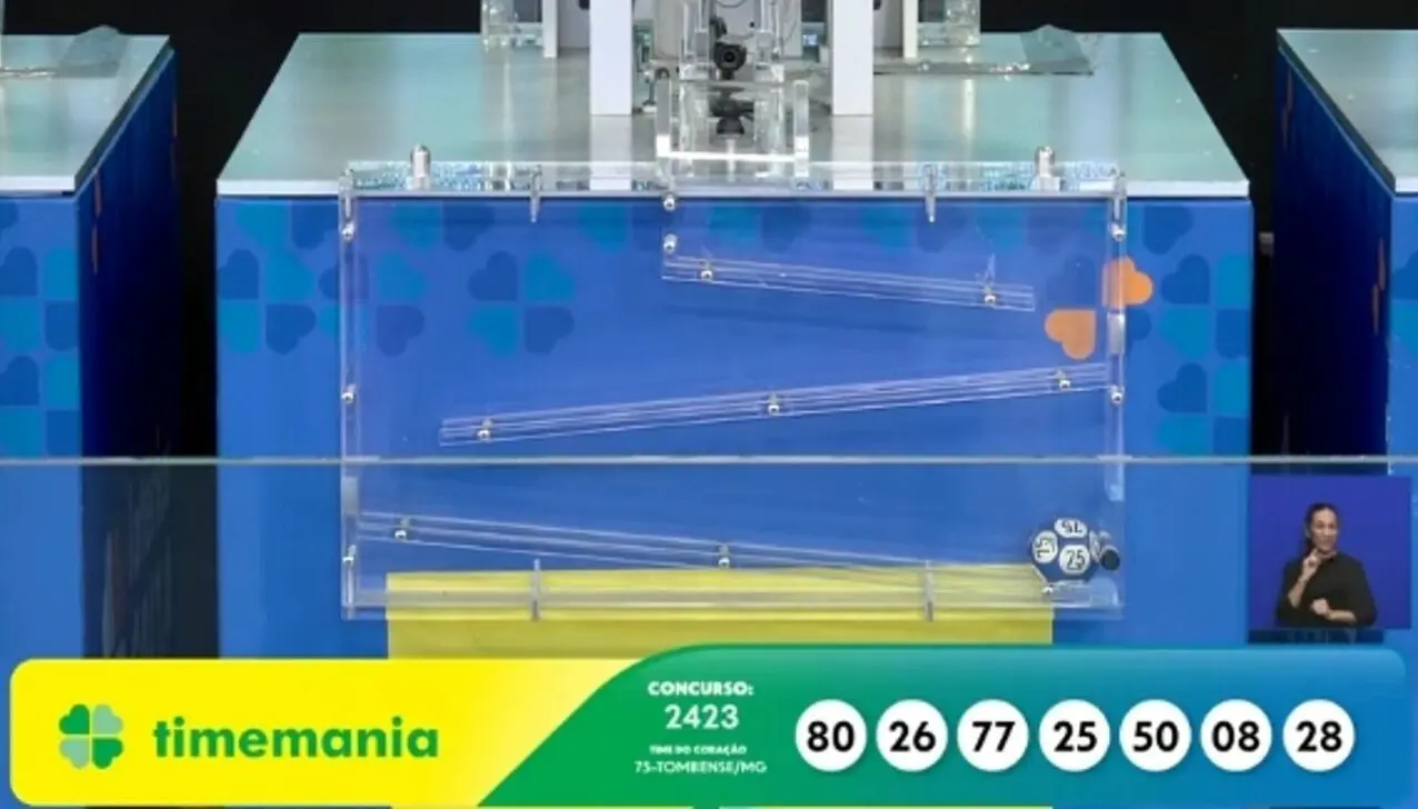Resultado Timemania 2423