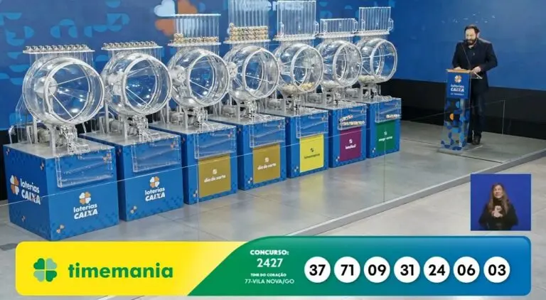 Resultado Timemania 2427