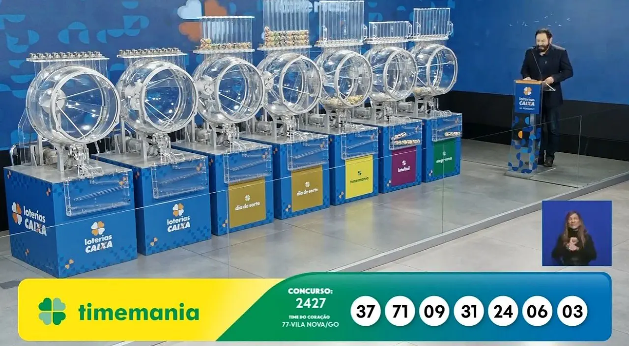Resultado Timemania 2427