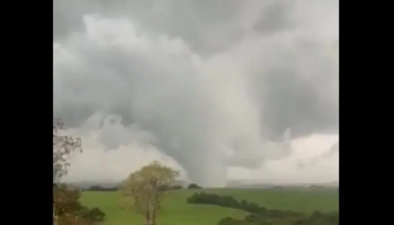 Tornado em Pedro Osório/RS