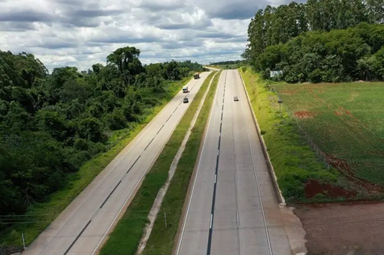Trecho da BR-163, no Paraná - Foto: Divulgação: DNIT