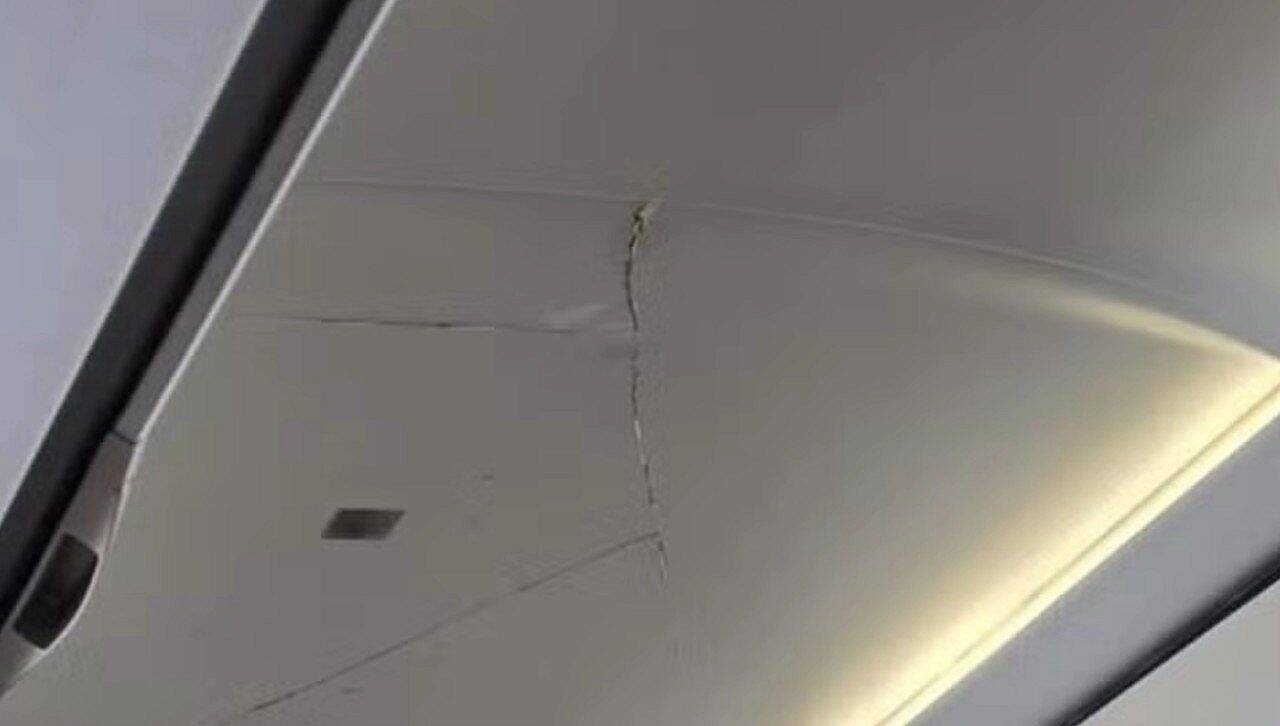turbulência em avião