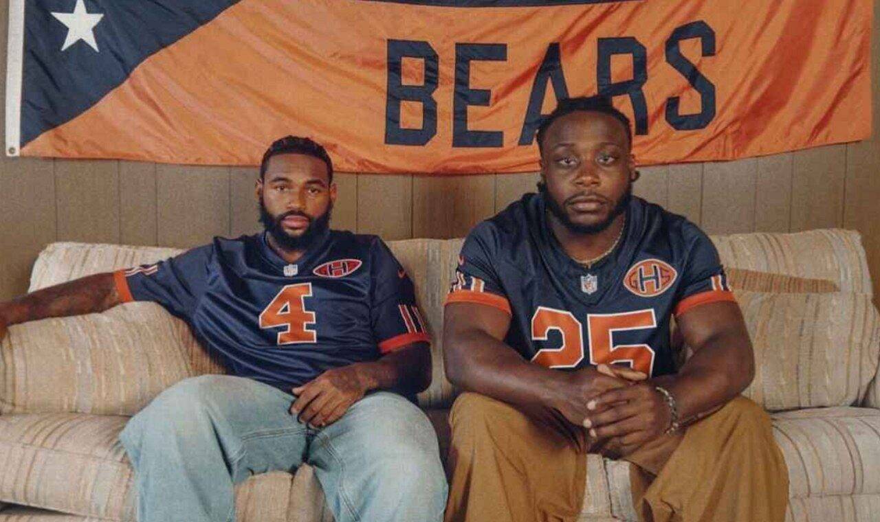 uniformes dos Bears. NFL