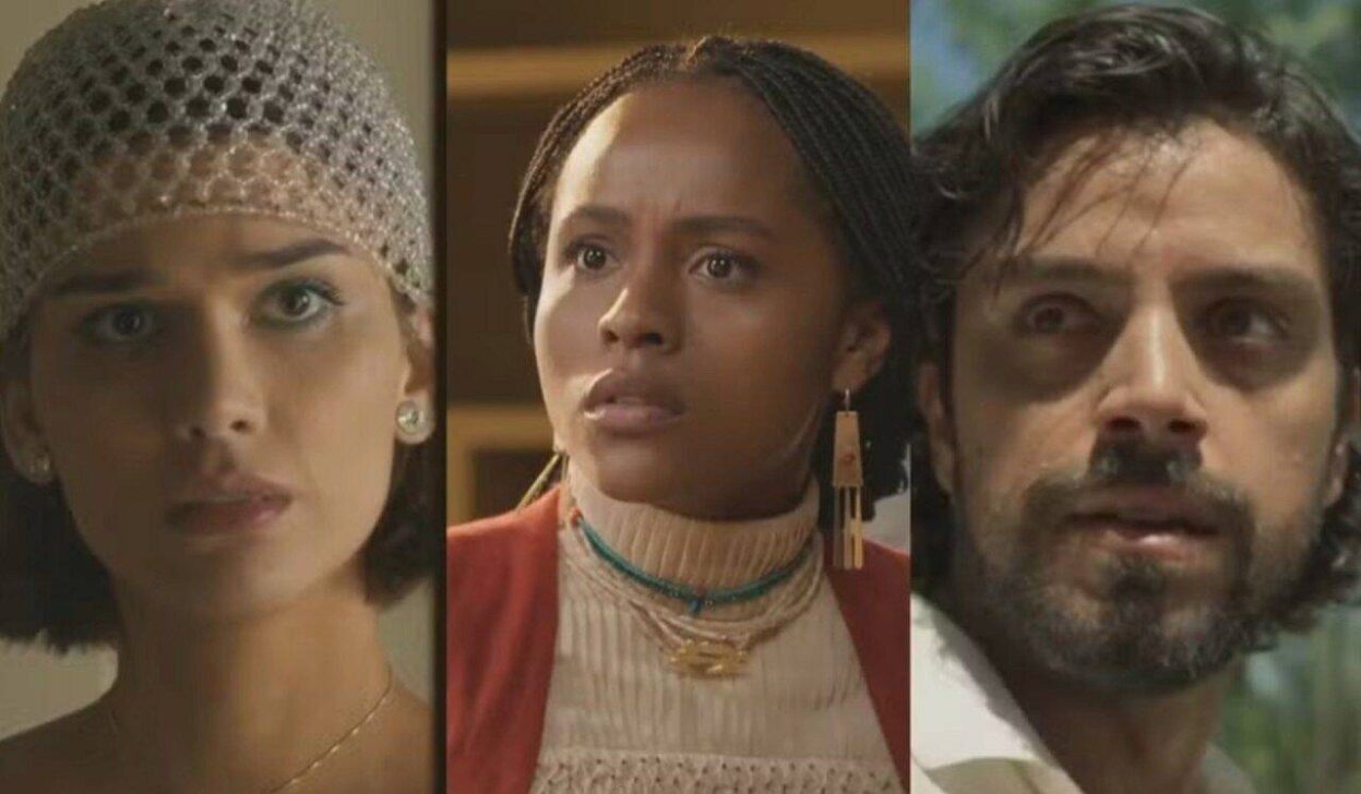 Virgínia coloca 'espião' para investigar Alika e Omar em A Nobreza do Amor -Reprodução/TV Globo