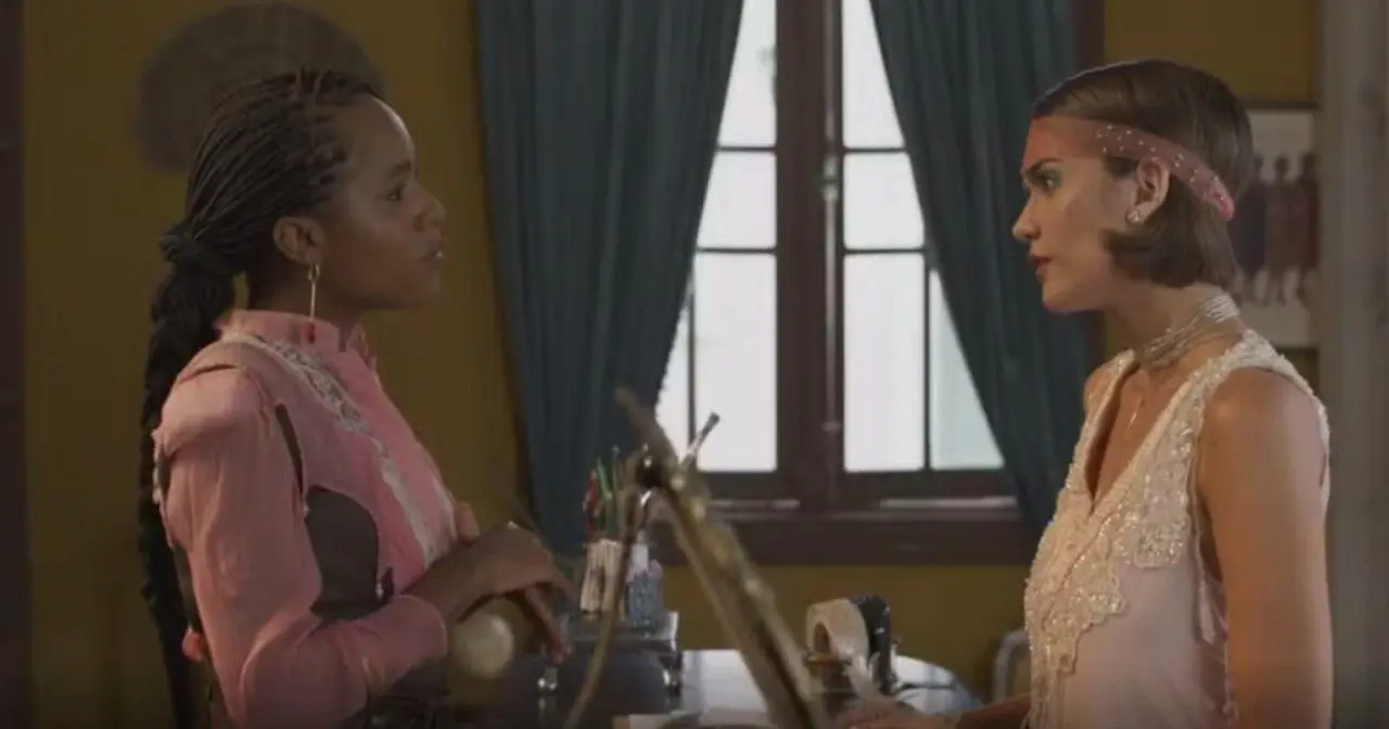 Virgínia e Alika em A Nobreza Do Amor - Reprodução/TV Globo