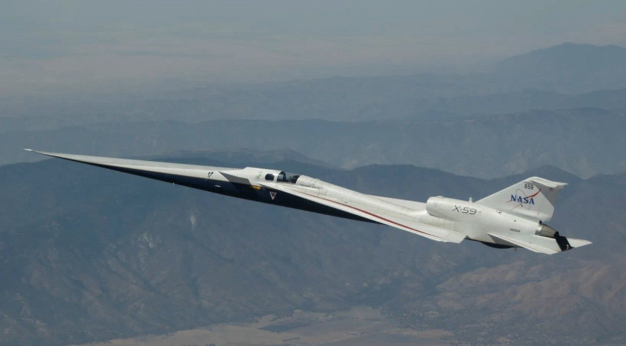 NASA completes 25th test flight with quiet supersonic X-59