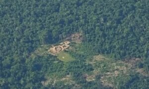 Aldeia indigena na Amazonas - reprodução
