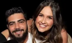 Amanda Vasconcelos ao lado de Henrique - Instagram