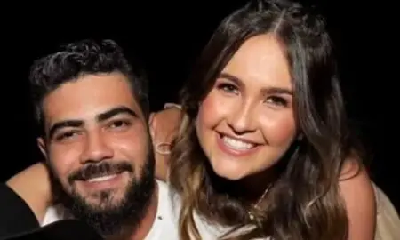 Amanda Vasconcelos ao lado de Henrique - Instagram