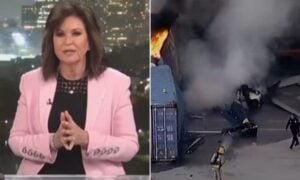 Âncora da NBC anuncia ao vivo morte de equipe da rede de TV em queda de helicóptero - reprodução