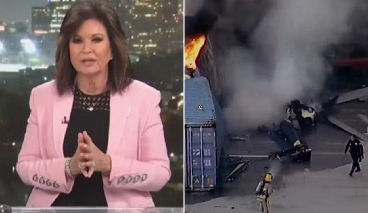 Âncora da NBC anuncia ao vivo morte de equipe da rede de TV em queda de helicóptero - reprodução
