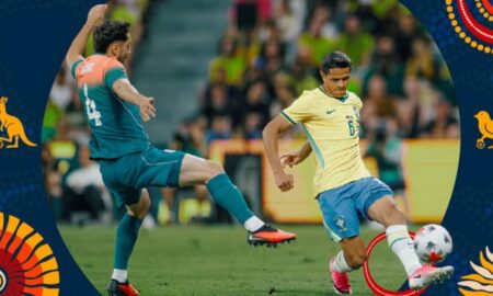 Austrália x Brasil - Reprodução/X/Twitter