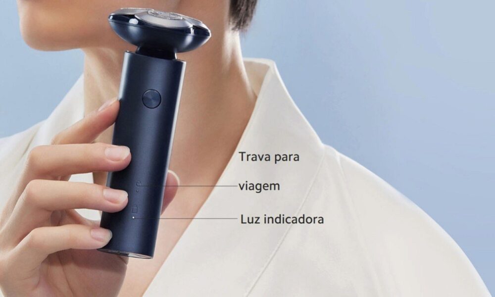 Novo barbeador elétrico da Xiaomi tem bateria de 60 dias