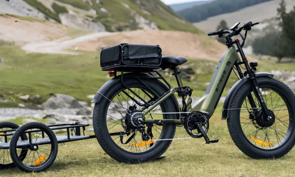 Bicicleta elétrica ENGWE E26 3.0 ganha tração nas duas rodas