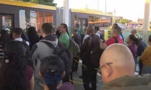 BRT de Santa Maria na manhã desta segunda-feira (28) - TV Globo/Reprodução