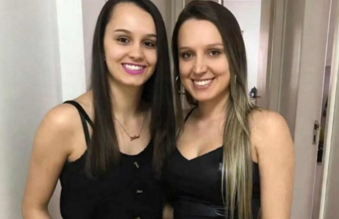 Bruna e Micheli, irmãs que morreram no acidente no Paraná - Reprodução