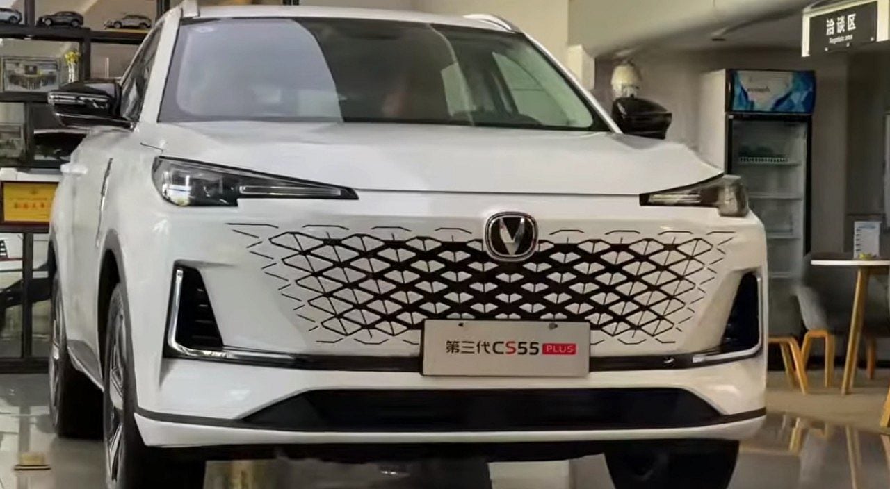 CAOA Changan CS55 Infinity - Reprodução Youtube