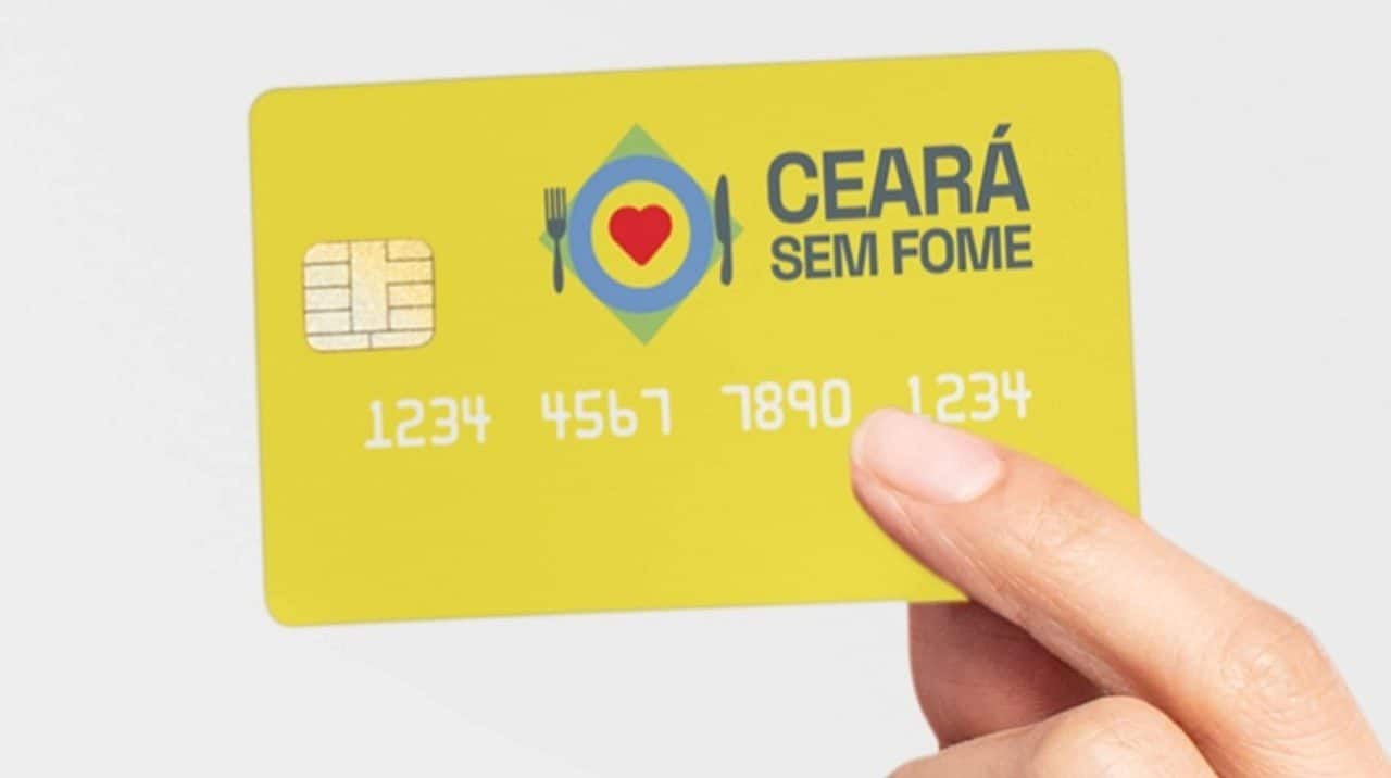 Cartão Ceará Sem Fome - Divulgação