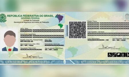 Carteira de Identidade Nacional - reprodução/Instituto-Geral de Perícias do RS)