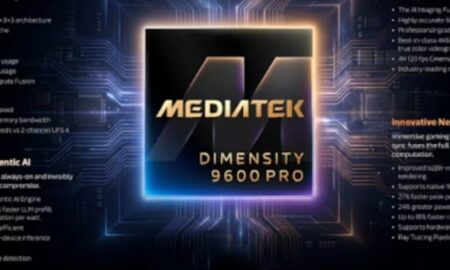 Chip Dimensity 9600M - MediaTek Divulgação