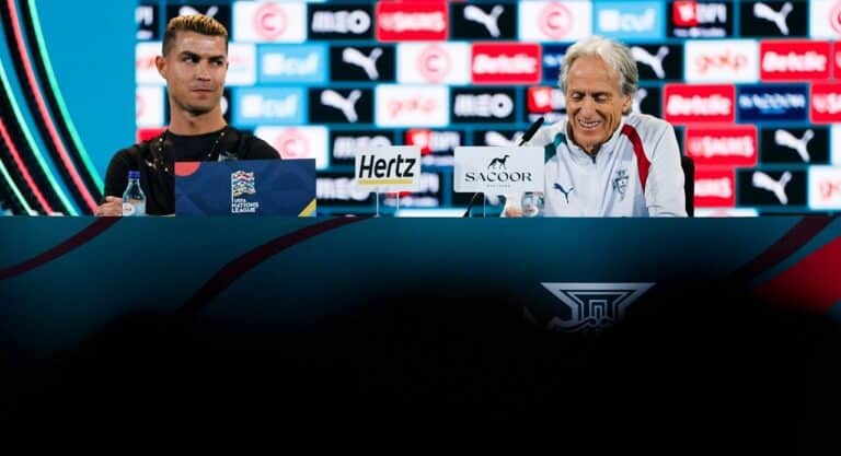 Cristiano Ronaldo e Jorge Jesus - X.com/ Portugal