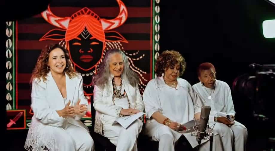 Daniela Mercury, Maria Bethânia, Alcione e Leci Brandão - Reprodução