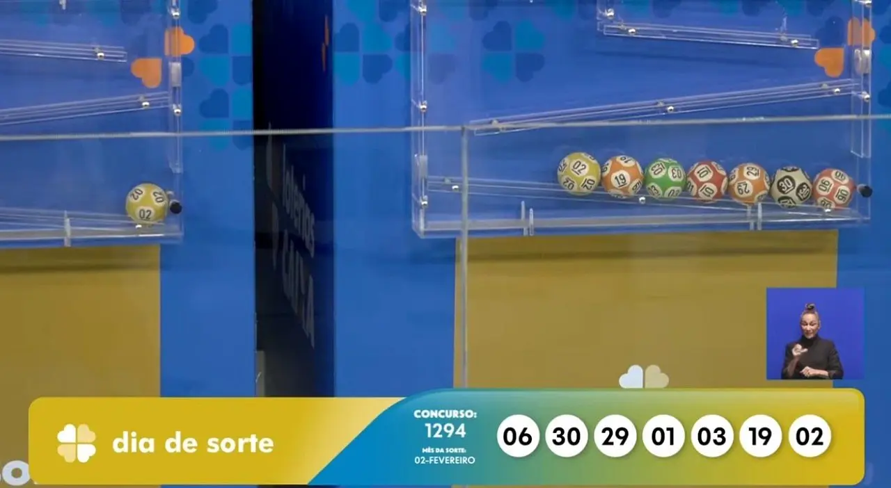 dia de sorte 1294 - Loterias Caixa