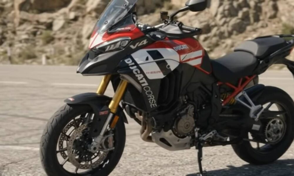 Ducati Multistrada V4 Pikes Peak 2027 estreia com motor de 170 cv