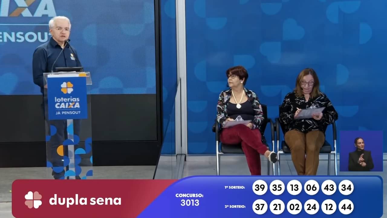 Dupla Sena 3013 - Loterias Caixa