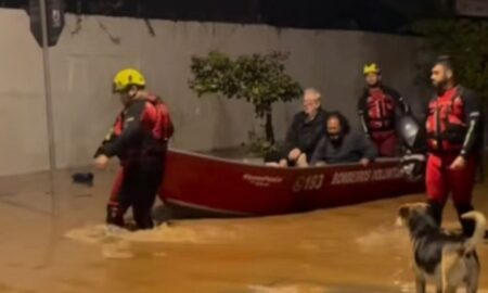 elevação da água em São Sebastião do Caí — Bombeiros de São Sebastião do Caí