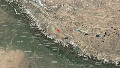 Epicentro de terremoto de magnitude 5.0 no Tibete - Google