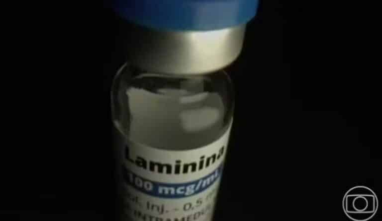 Estudo da polilaminina - Reprodução/TV Globo