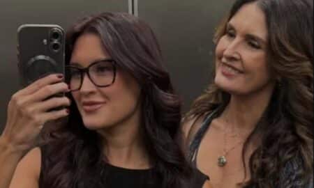 Fátima Bernardes e filha - Instagram