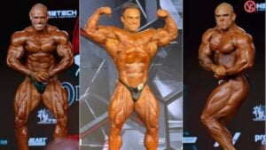Felipe Moraes, Lucas Garcia e Vitor Porto nas prévias do Olympia 2026 - Reprodução/Integralmédica/Montagem