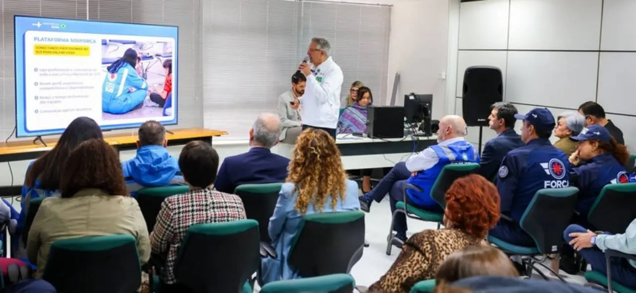 Força Nacional do SUS recebe base no Rio para enfrentar emergências climáticas