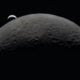 Foto da Lua feita durante a miss&atilde;o Artemis II &mdash; NASA