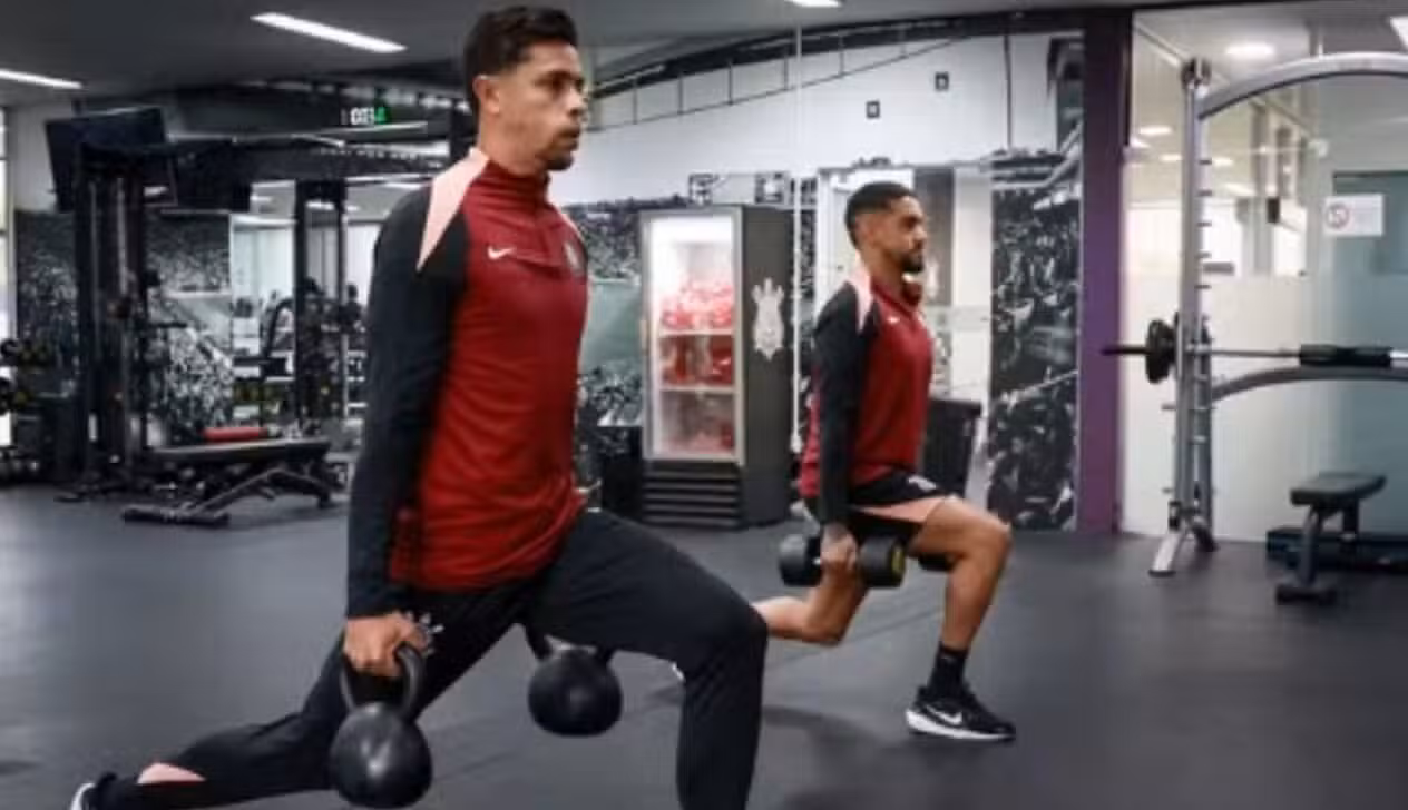 Gabriel Paulista e Matheus Pereira - Rodrigo Gazzanel/Agência Corinthians