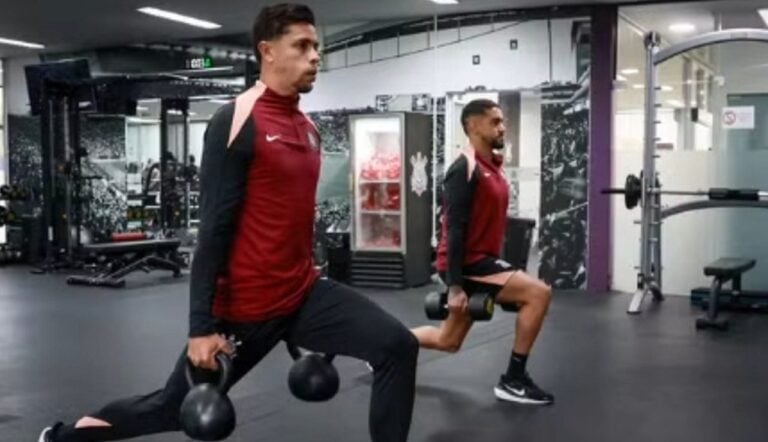 Gabriel Paulista e Matheus Pereira - Rodrigo Gazzanel/Agência Corinthians