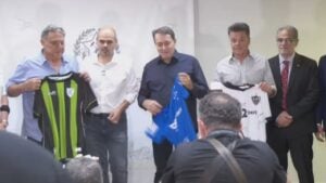 Governo de Minas anuncia patrocínio a Atlético-MG, Cruzeiro e América-MG - Reprodução/Globo