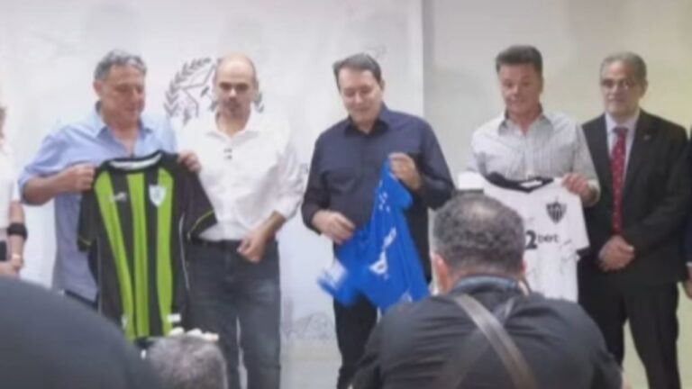 Governo de Minas anuncia patrocínio a Atlético-MG, Cruzeiro e América-MG - Globo