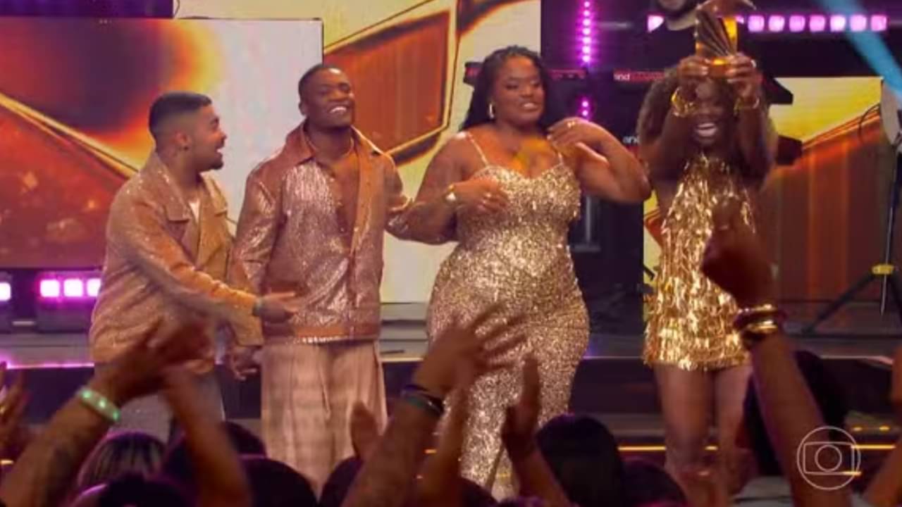 Grupo Pagode é o vencedor do Estrelas da Casa - Reprodução/Globo