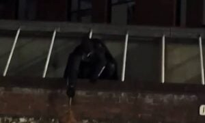 Homem vestido de Batman - Reprodução/Internet