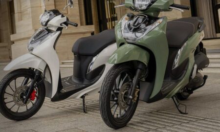 Honda apresenta linha 2027 da scooter SH Mode 125 na Europa com tela TFT e visual redesenhado