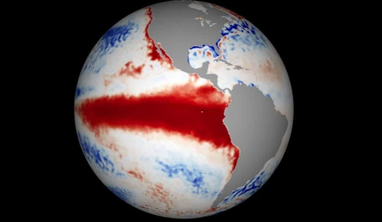 Imagem ilustrativa de um Super El Niño - Divulgação/Nasa